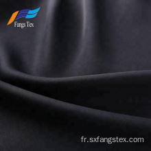 Tissu islamique musulman en polyester uni noir Nida Abaya